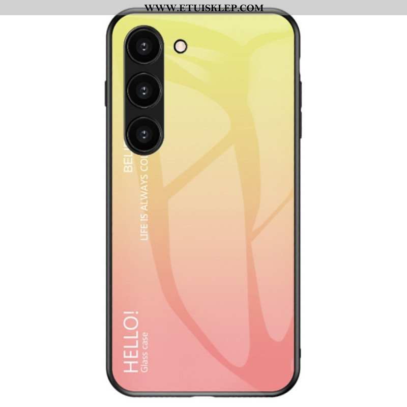 Etui do Samsung Galaxy S23 Plus 5G Szkło Hartowane Witam